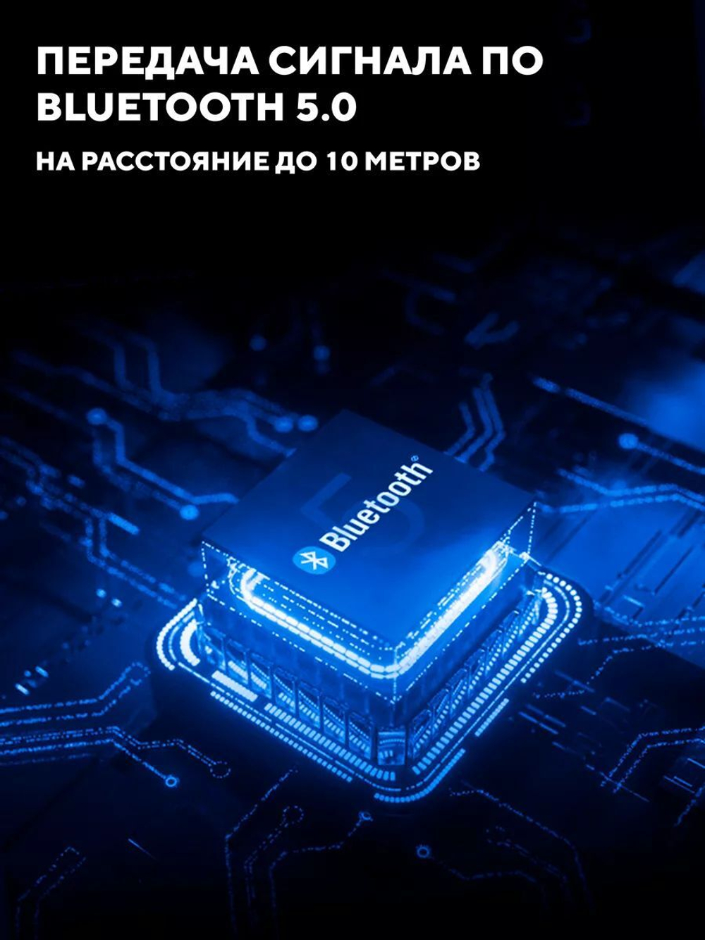 Bluetooth колонка с креплением для руля (с дисплеем)