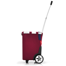 Сумка-тележка carrycruiser dark ruby