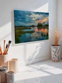 Картина на стену 40 X 50 Река