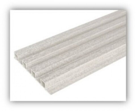 Настенно-потолочная панель 3D "Рейка", Бетон marble JL-D403