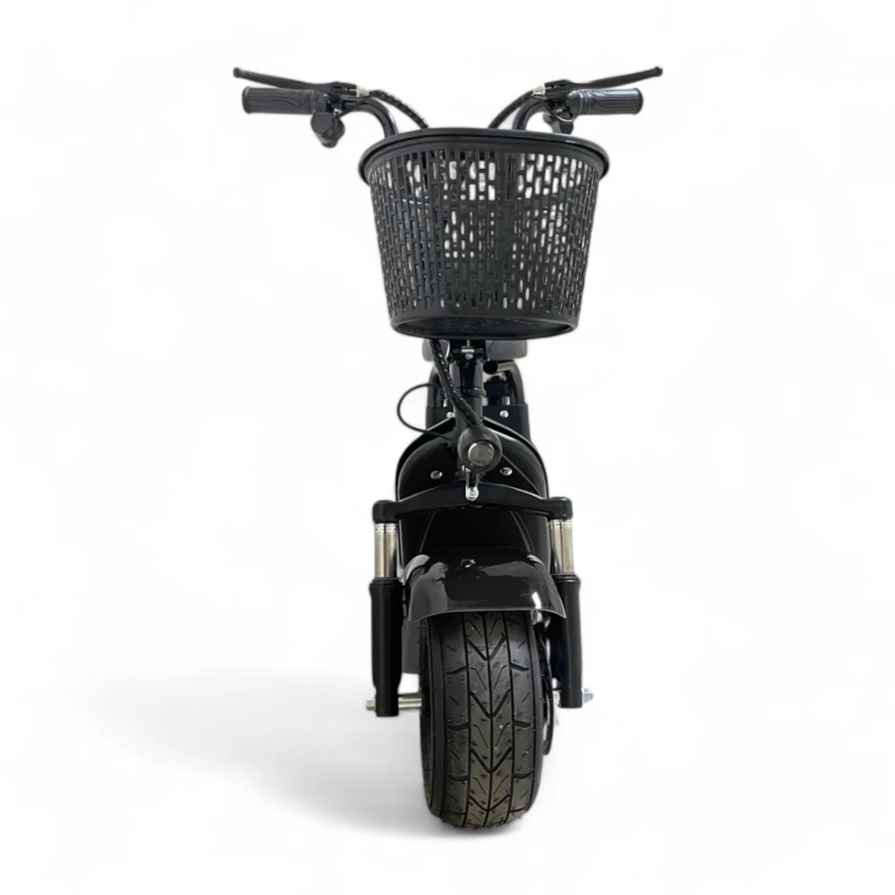 Электроскутер CityCoco WOLONG C1 PRO 48V 11Ah 800W Черный