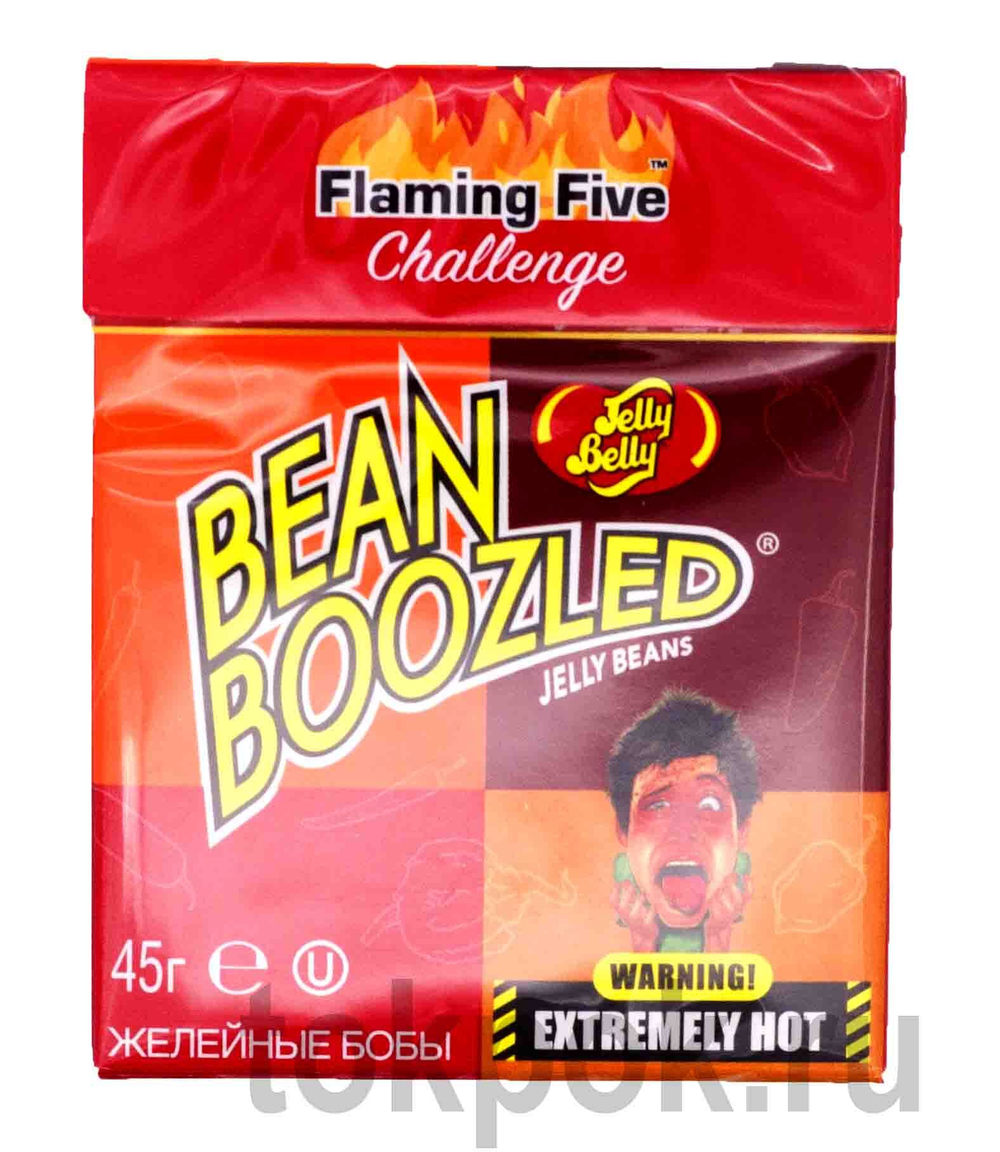 Драже Жевательное Jelly Belly BeanBoozled Flaming Five версия, 45 гр