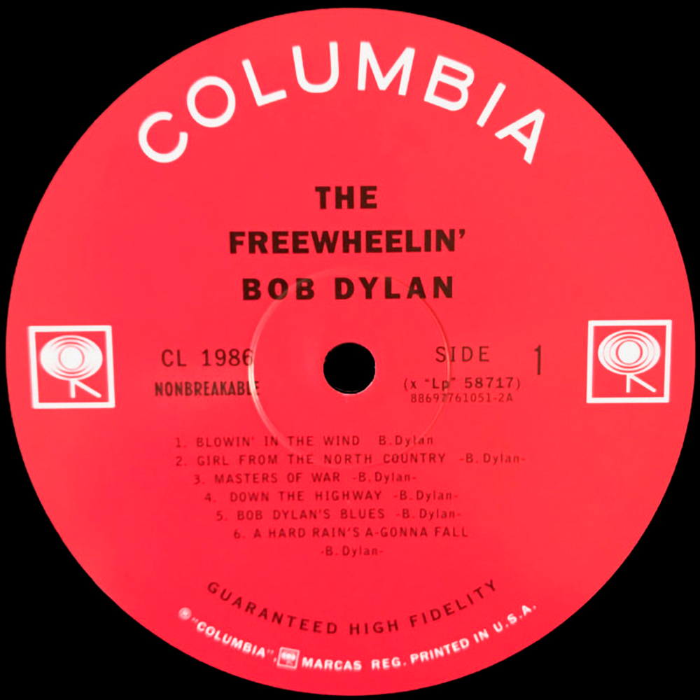 Bob Dylan / The Freewheelin' Bob Dylan (LP)