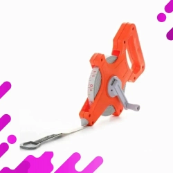 Измерительная геодезическая рулетка 50 м х 13 мм