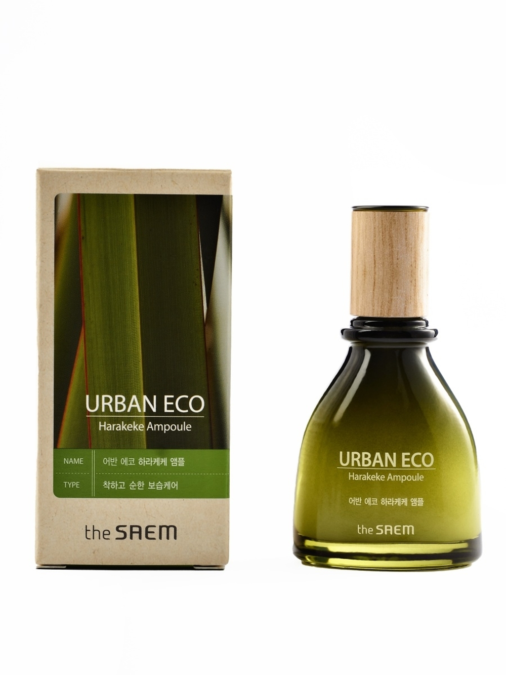 Сыворотка с экстрактом новозеландского льна The Saem Urban Eco Harakeke Ampoule, 45 мл