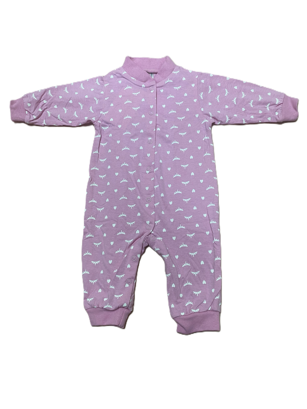 Комбинезон без ножек на кнопках из кулирки (100% хлопок) на рост 68 см