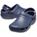 Обувь для поваров и медиков Сабо Crocs Work Specialist II Vent Clog Navy