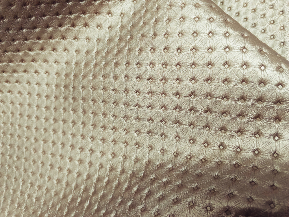 Искусственная кожа KVS 058 Punto gunmettal (Пунто гунметтал)