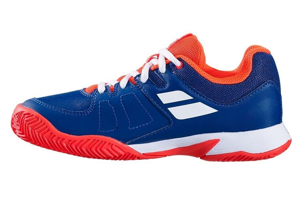 Детские кроссовки для Падел Babolat Pulsa JR - estate blue/fluo strike