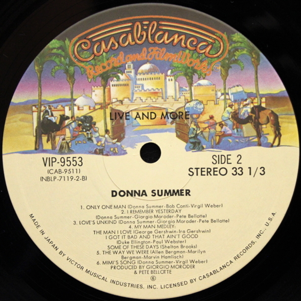 Donna Summer / Live And More (2LP)
