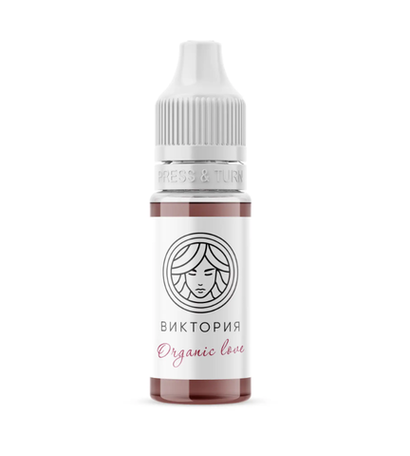 Пигмент для перманентного макияжа губ  Face Organic love Виктория 6 мл