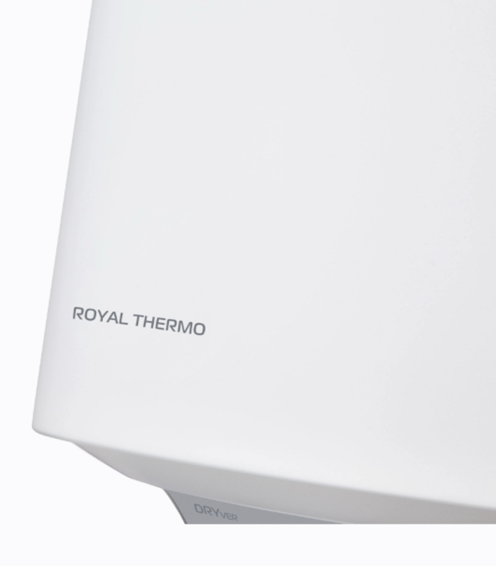 Водонагреватель Royal Thermo RWH 80 DRYver,80 л,эмаль,1.5 кВт,75 °C,38.5x104.5x39.7, шт
