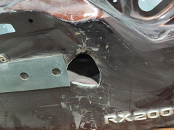 Крышка багажника Lexus RX 4 15-нв Б/У Оригинал 6700548730