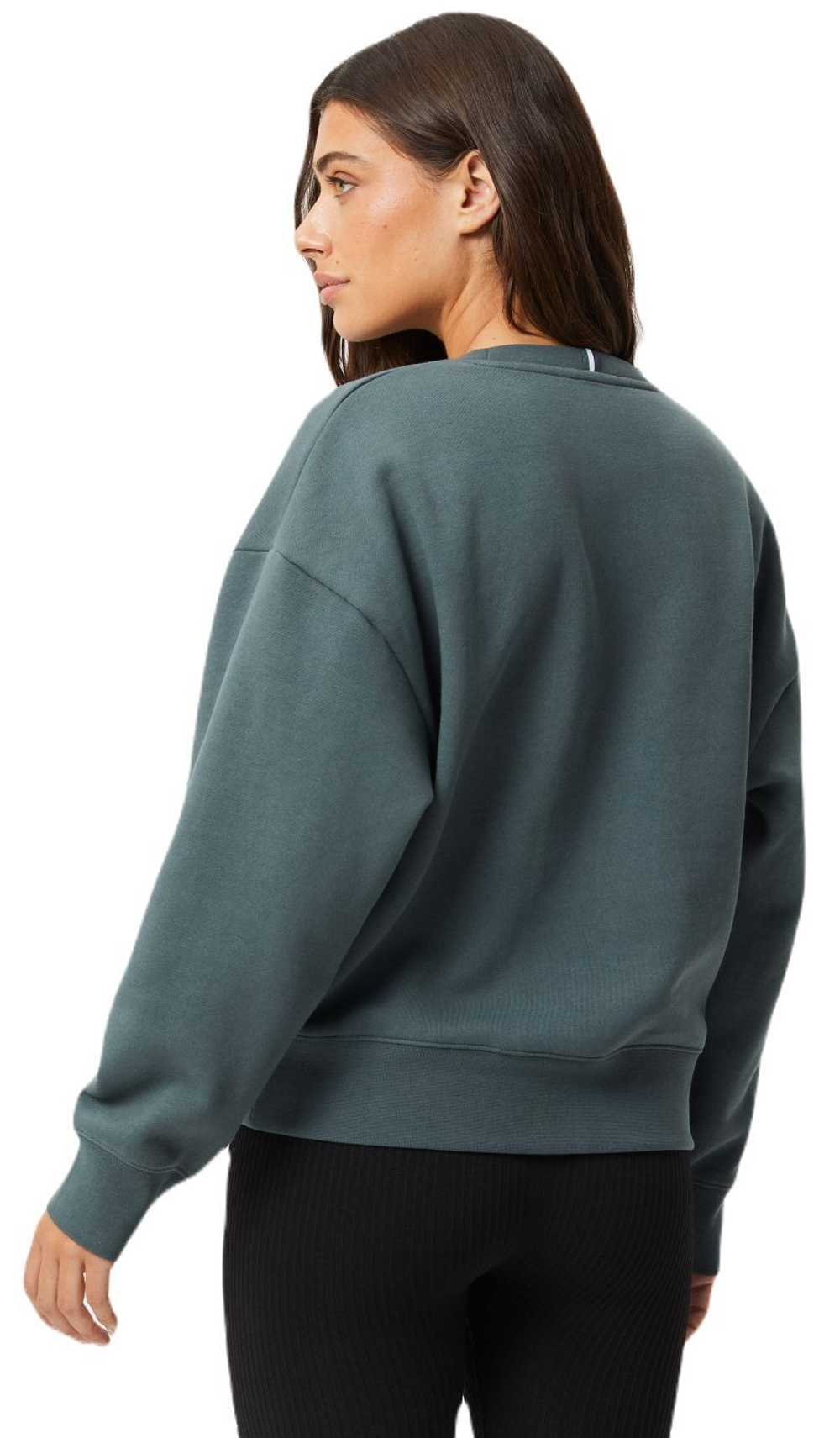 Женская теннисная куртка Bj_rn Borg Ace Boyfriend Crew - Gray