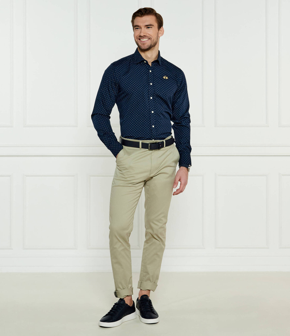 Рубашка La Martina - темно-синий(ZMC020 PP703)