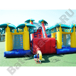 Надувная полоса препятствий "Супер - джунгли"