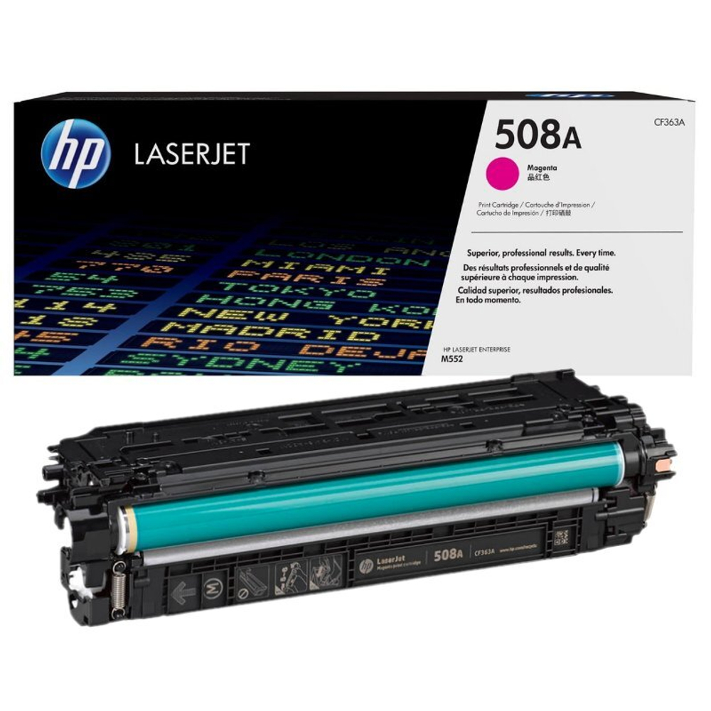 Картридж HP 508A (CF363A) для LaserJet Enterprise M552/M553/M577 пурпурный (5K)