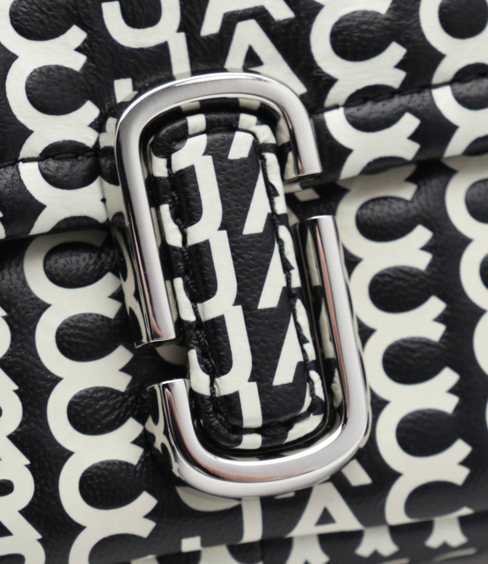 Кожаная сумка-мессенджер THE MONOGRAM J MARC MINI Marc Jacobs - черный(H965L03FA22)