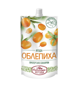 Ассорти набор из протертой ягоды 6 шт: малина, земляника, облепиха, черника, брусника, лимон/имбирь, джем Сибирская ягода, ягоды