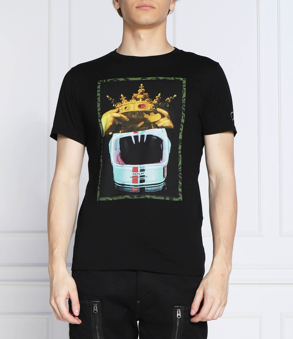 футболка Replay - черный(M6257.000.2660)