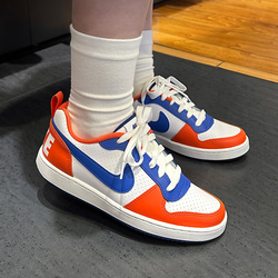 Женские кроссовки Nike Court Borough Low 'White Blue Orange' DN4245-141