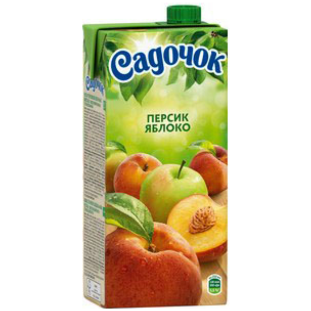 Сок Садочок Персик-яблоко 0,95 л