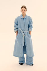 Платье-тренч (Denim days), голубой