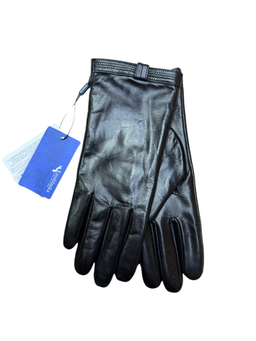 Перчатки.Мужские.Кожаные.Люкс качества. Подклад: трикотаж-шерсть.5 шт в упаковке.