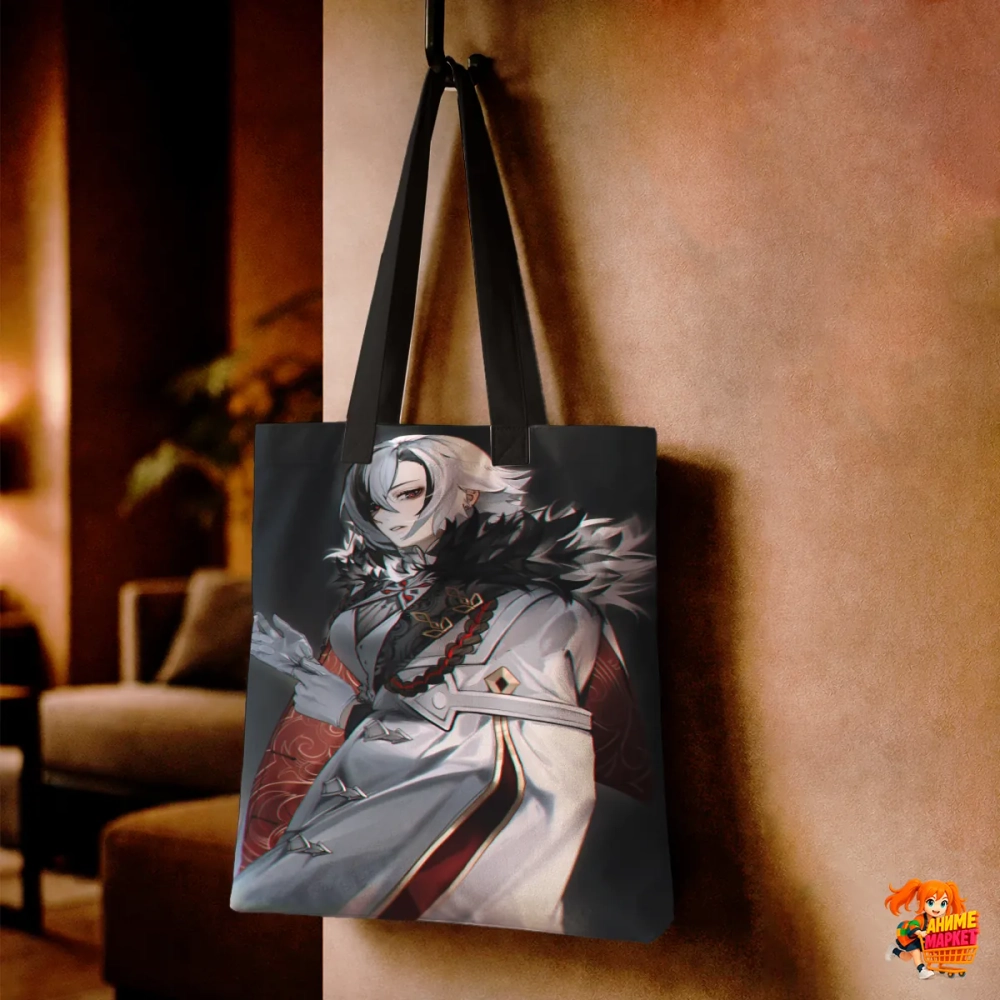 Сумка шоппер с принтом Genshin Impact