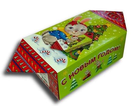 Новогодний подарок "Шоколадная конфетка" 500г. Рахат