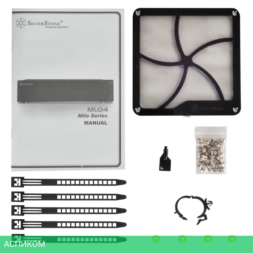 Корпус SilverStone Milo ML04 HTPC черный (SST-ML04B)