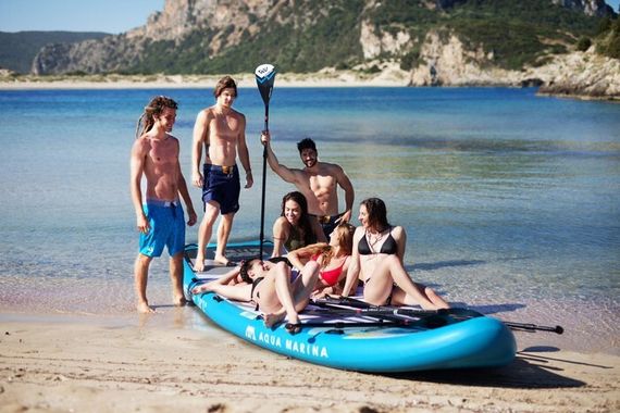 Доска SUP Aquamarina Mega - Group iSUP (5.5m/20cm) ( арт. BT-20ME )