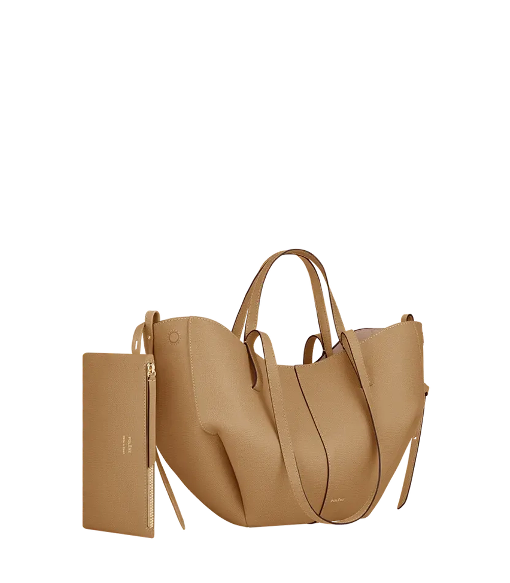 POLENE СУМКА CYME MINI, ОХРА