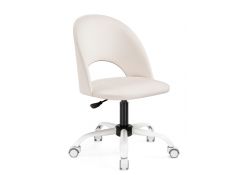 Компьютерное кресло Ирре молочное / белое