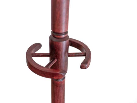 Вешалка напольная В 10Н махагон