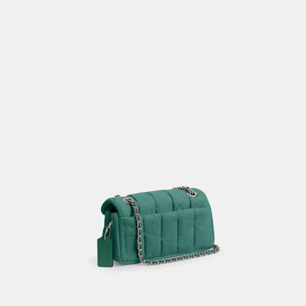 COACH СУМКА ЧЕРЕЗ ПЛЕЧО TABBY 20 С МЯГКОЙ ПОДКЛАДКОЙ, ЗЕЛЕНЫЙ