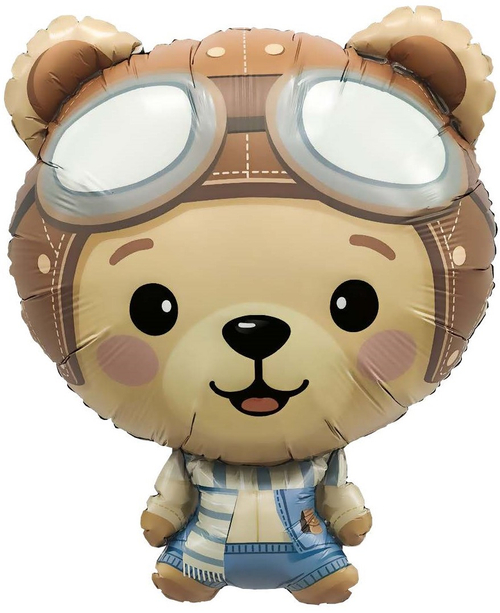 Фигура 29" Мишка Пилот Agura