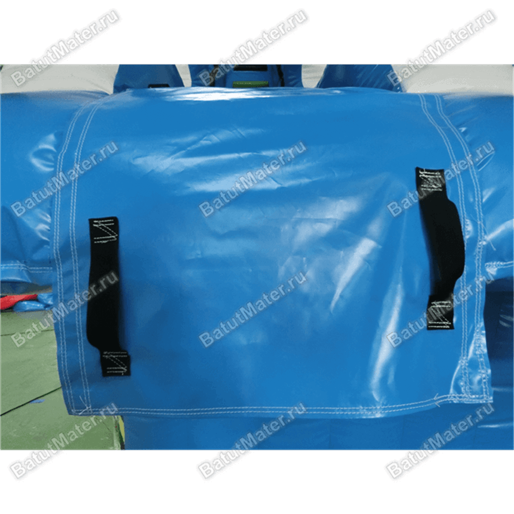 Надувная водная горка для бассейна «Сальто дельфина» 8*6*7 м