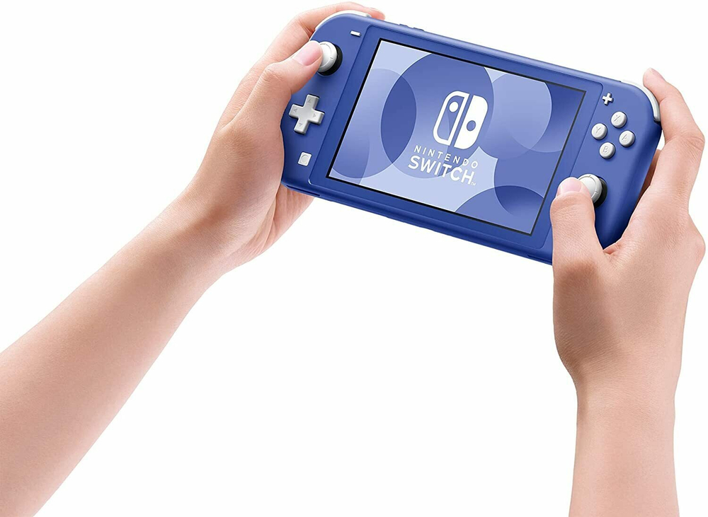Игровая приставка Nintendo Switch Lite 32 ГБ, без игр, синий