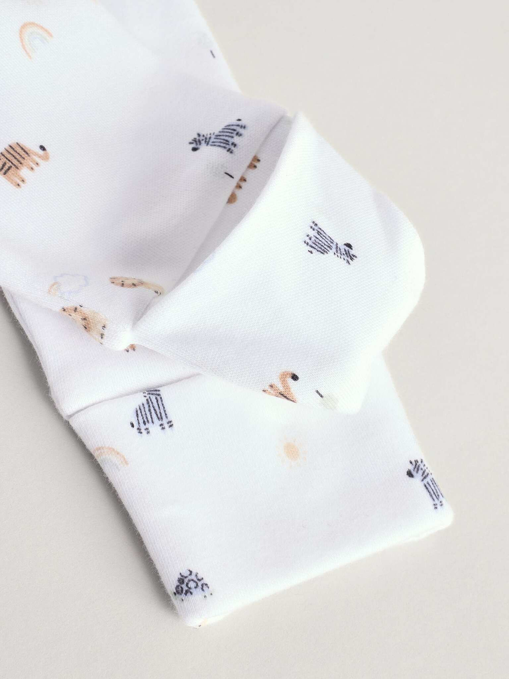 Комбинезон / Cлип и шапочка в комплекте для малышей Next E19-706, Белый