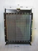 Радиатор охлаждения TDL 17-32 3L/Radiator