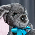 Зайчик Бигфут (серый)