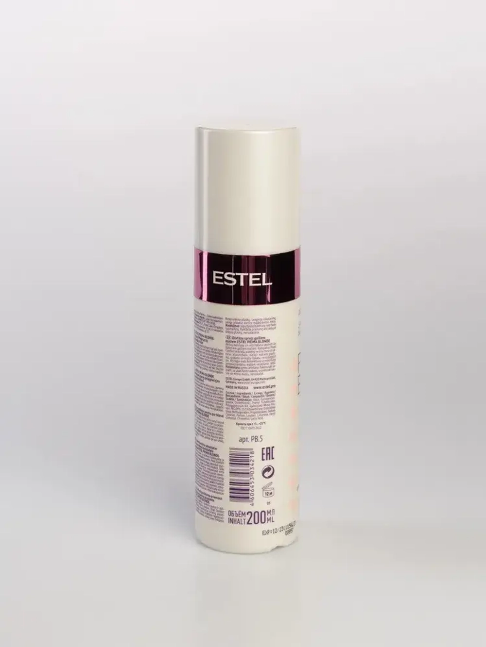 ESTEL PRIMA BLONDE Двухфазный спрей для светлых волос 200мл