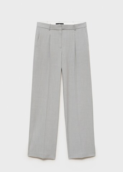 Костюмные брюки в узкую полоску