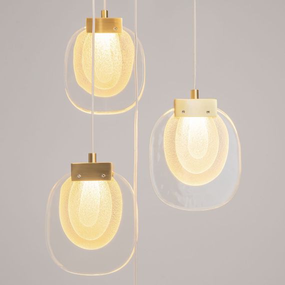 Подвесной светодиодный светильник Maytoni Modern Biology MOD367PL-L30BBSK