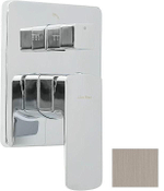 Смеситель для душа Allen Brau Infinity X2 5.21014-BN никель брашированный