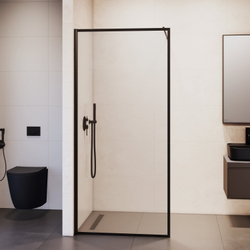 Душевая перегородка RGW WA-012B (Рисунок - черный принт, 800)