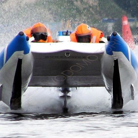 Надувной катамаран Badger FC 410 Blue&amp;White