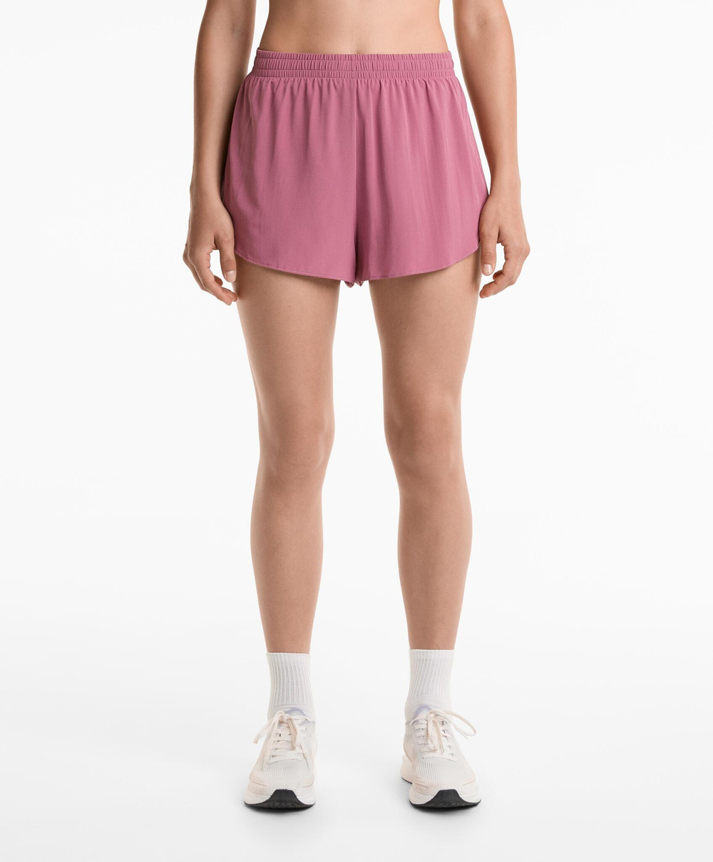 Oysho Шорты Light Touch Running для бега, розовый