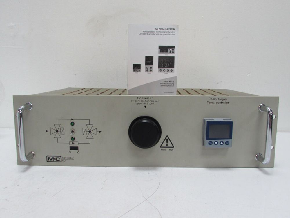 M&amp;C Converter CG + Jumo Kompaktregler 703041